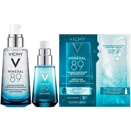 Vichy Mineral 89 Dag 50ml Ogen 15ml Masker