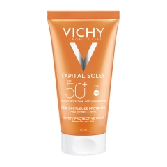 Vichy Capital Soleil Fluweelachtige Gezichtscrème SPF50 50ml