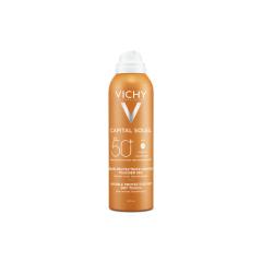 Vichy Capital Soleil Hydraterende Body Mist Spray SPF50 200ml  (B)