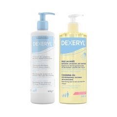 Dexeryl Verzachtende Crème en Wasolie Routine Kit