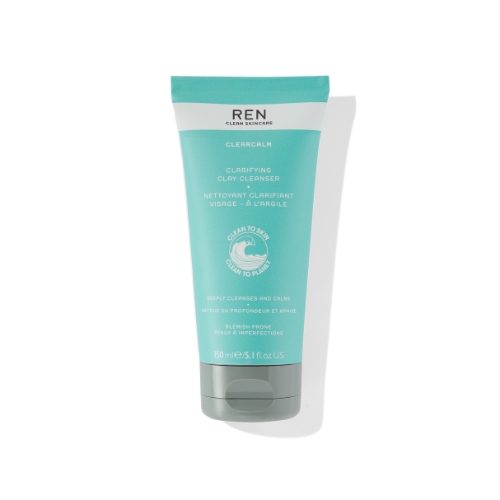 REN Clean Skincare Clearcalm Clarifying Clay Cleanser 150ml